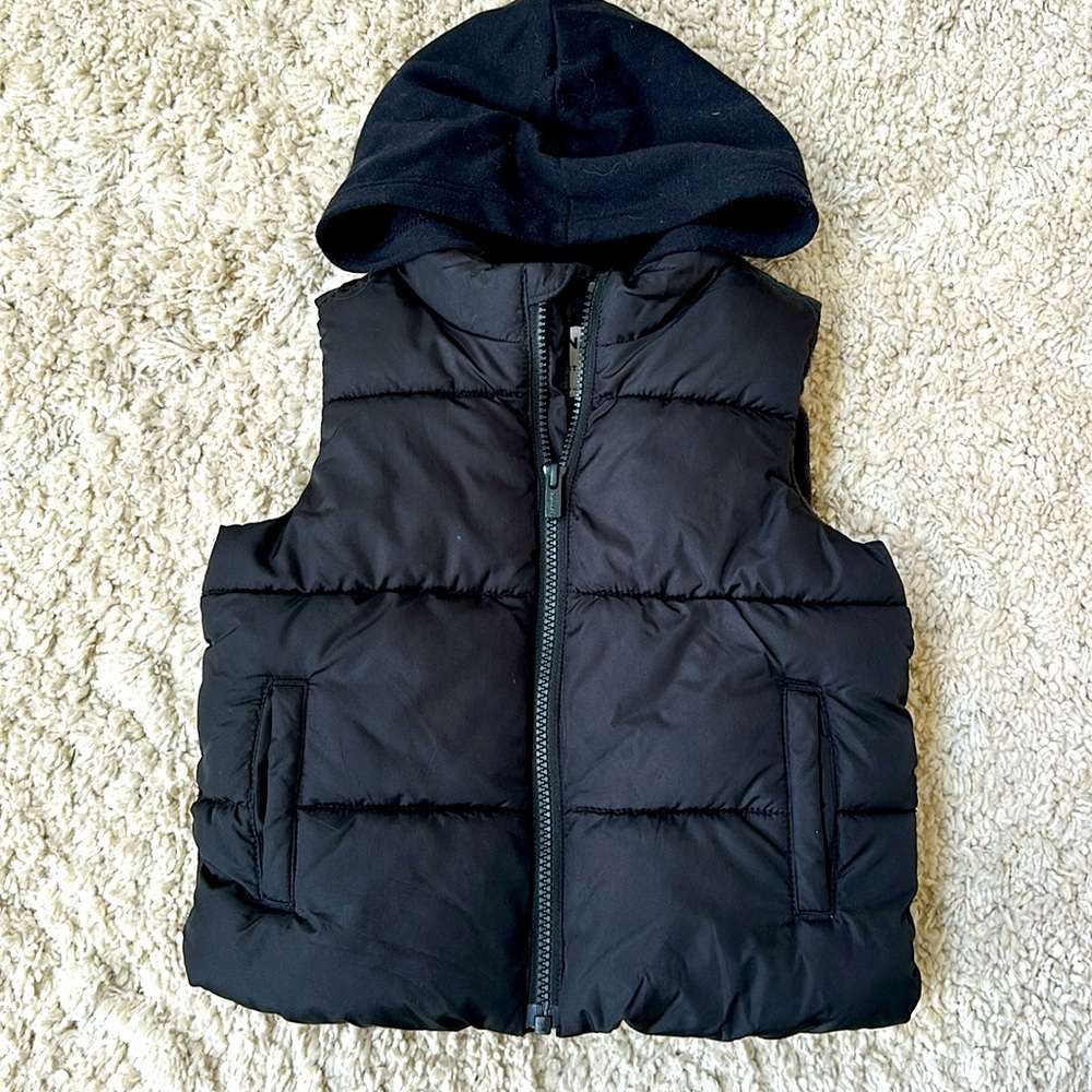Hooded Puffer Vest 3t